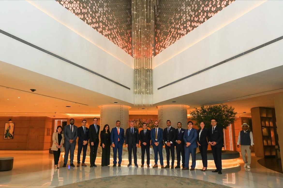 Executive team at Fairmont Dubai